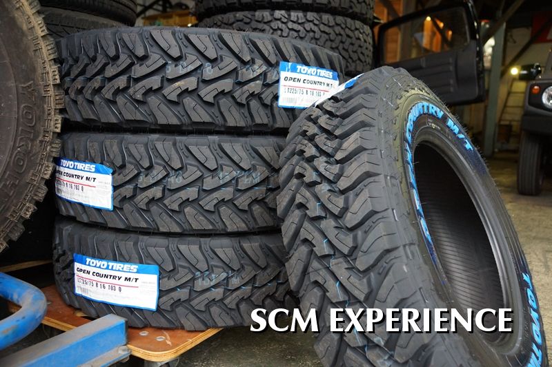 ジムニー対応タイヤ・TOYO OPEN COUNTRY M/T 225/75R16