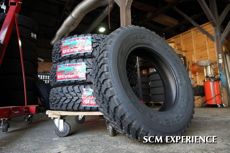 ジムニー対応タイヤ・TOYO TRANPATH M/T 195R16C
