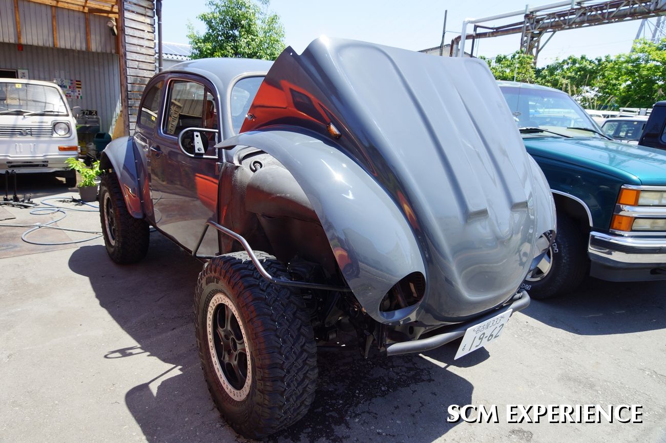 VW TYPE1 on JIMNY ビートル ボディー ジムニー ジートル バハバグ JB43 BAJA