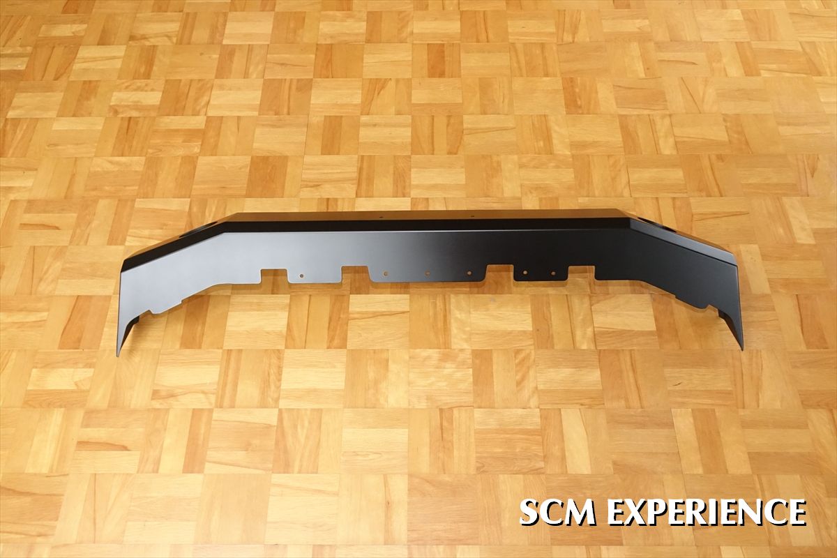 ジムニー JB64 SCMスチールカスタムバンパー スキッドガードセット(純正フォグランプ仕様Ver.)
