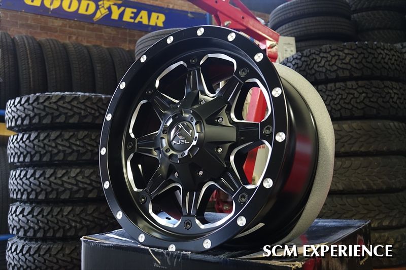ジムニー対応ウィール・FUEL BOOST 16×8 +1 139.7 5h