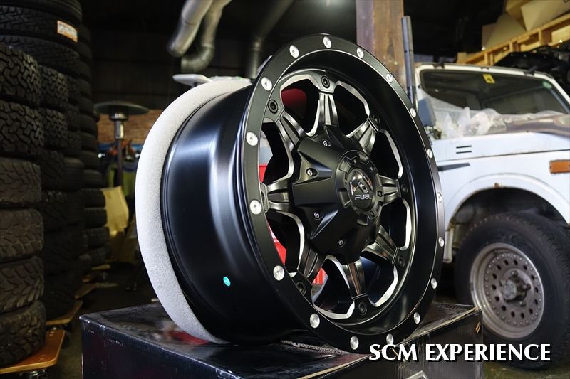 ジムニー対応ウィール・FUEL BOOST 16x8 +1 139.7 5h