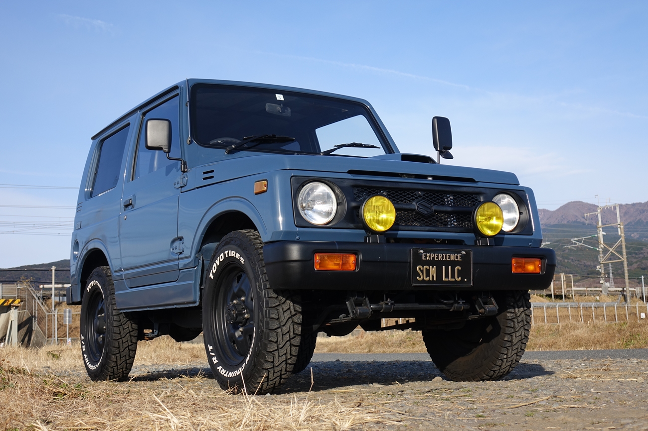 ジムニー　JA11　AT　アルルブルー　ストックルック