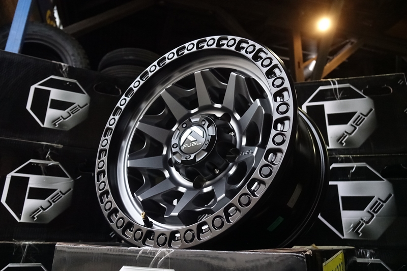 ジムニー対応ウィール　FUEL OFFROAD COVERT 15×8 -19